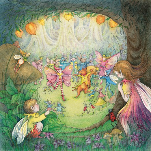 Greetings Cards » The Faerie Garden - Moongazer Cards